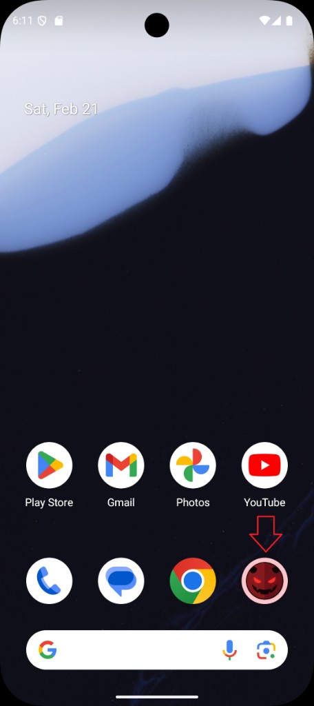 NFC RIPPER app icon on Android home screen